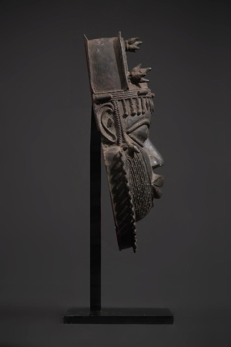 A Benin Bronze in the shape