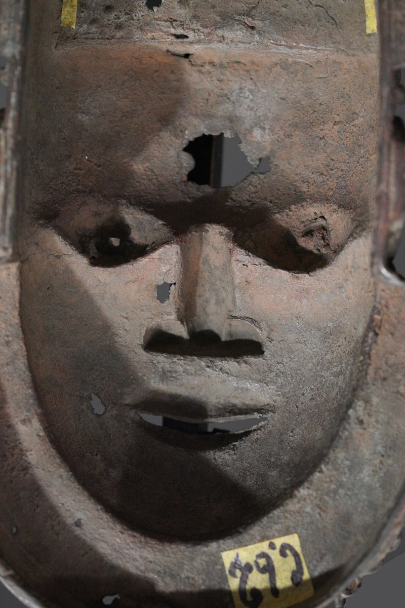 A Benin Bronze in the shape