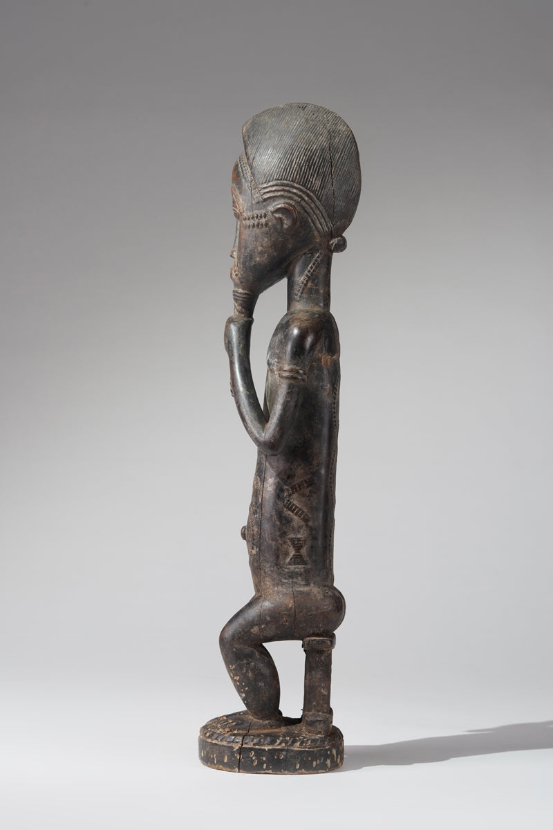 A Baule sculpture
