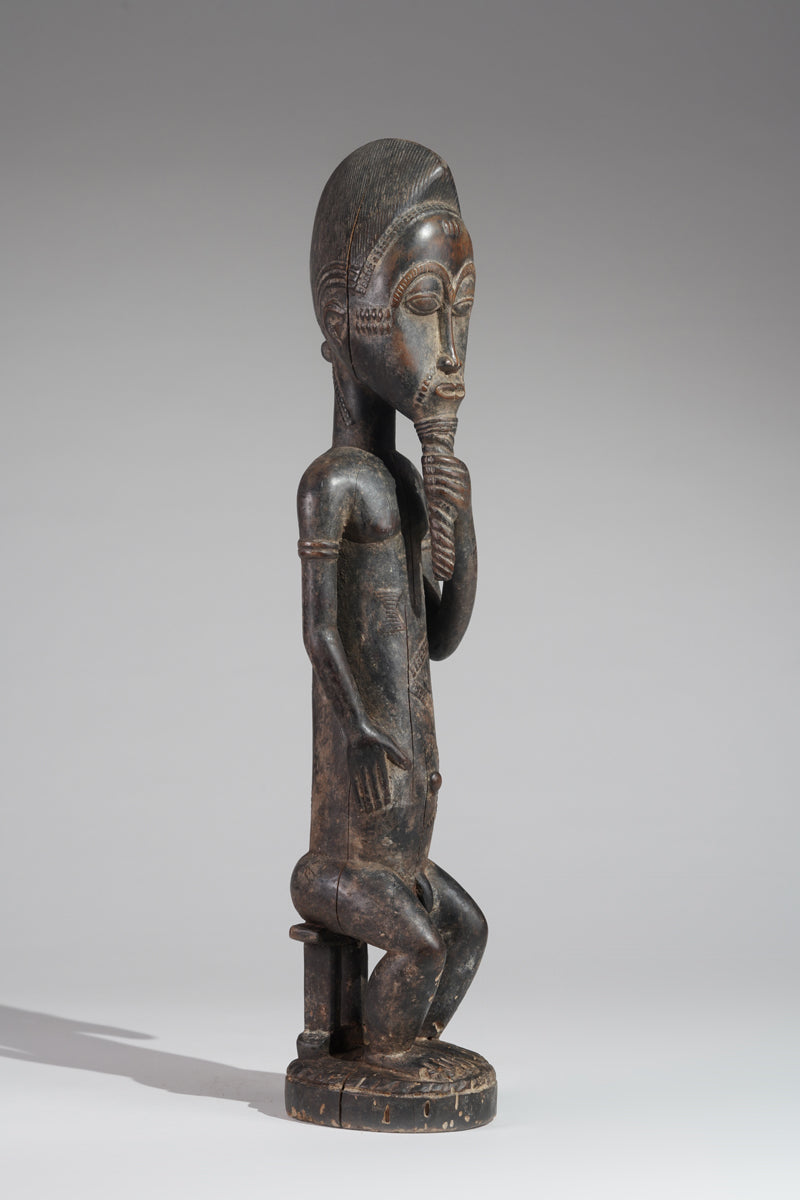 A Baule sculpture