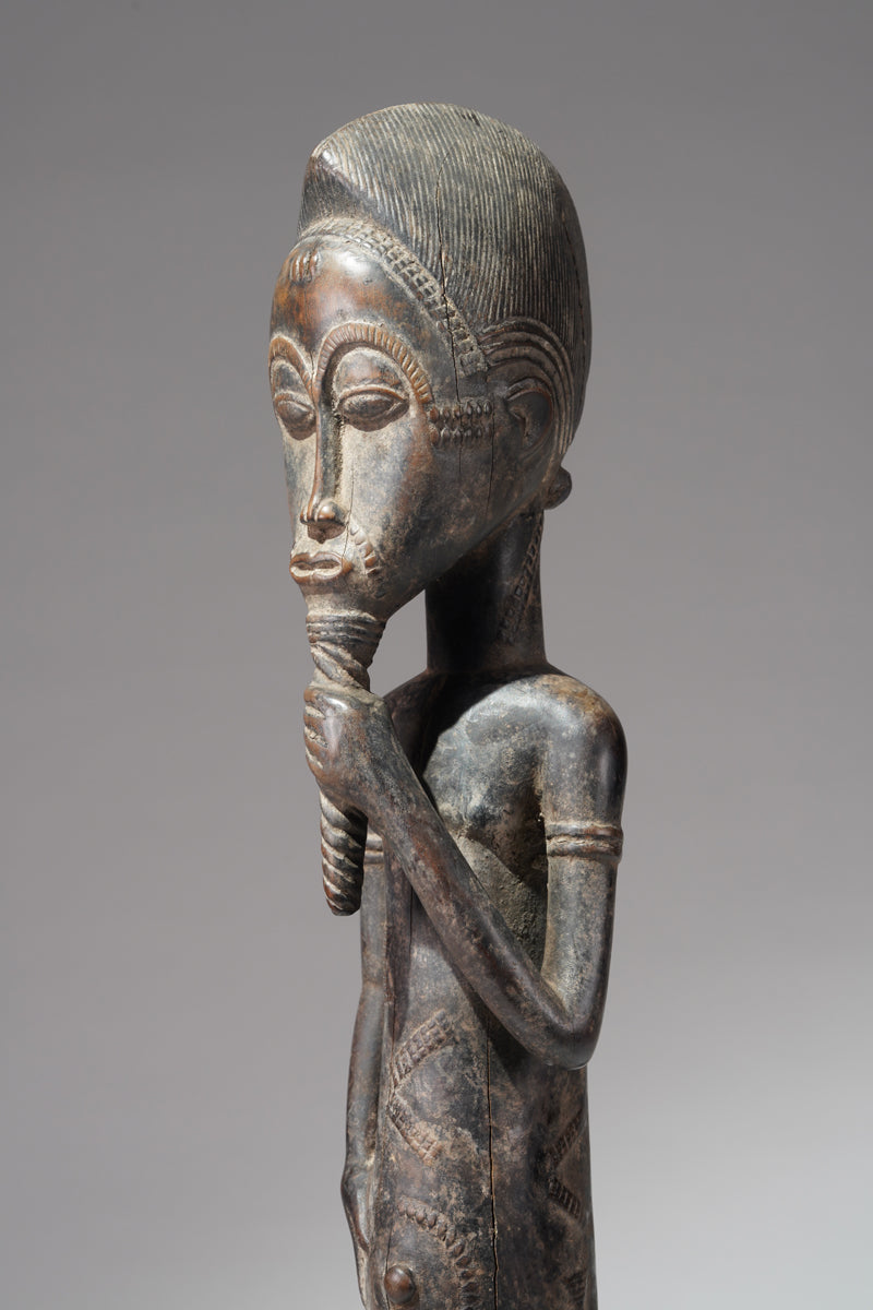 A Baule sculpture