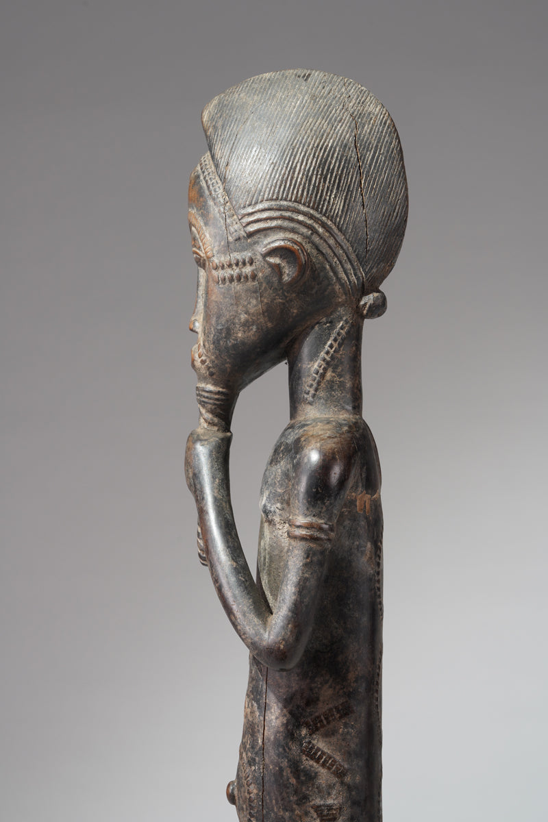 A Baule sculpture