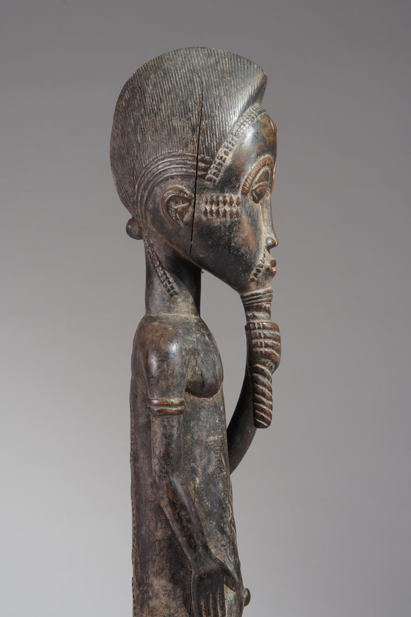 A Baule sculpture