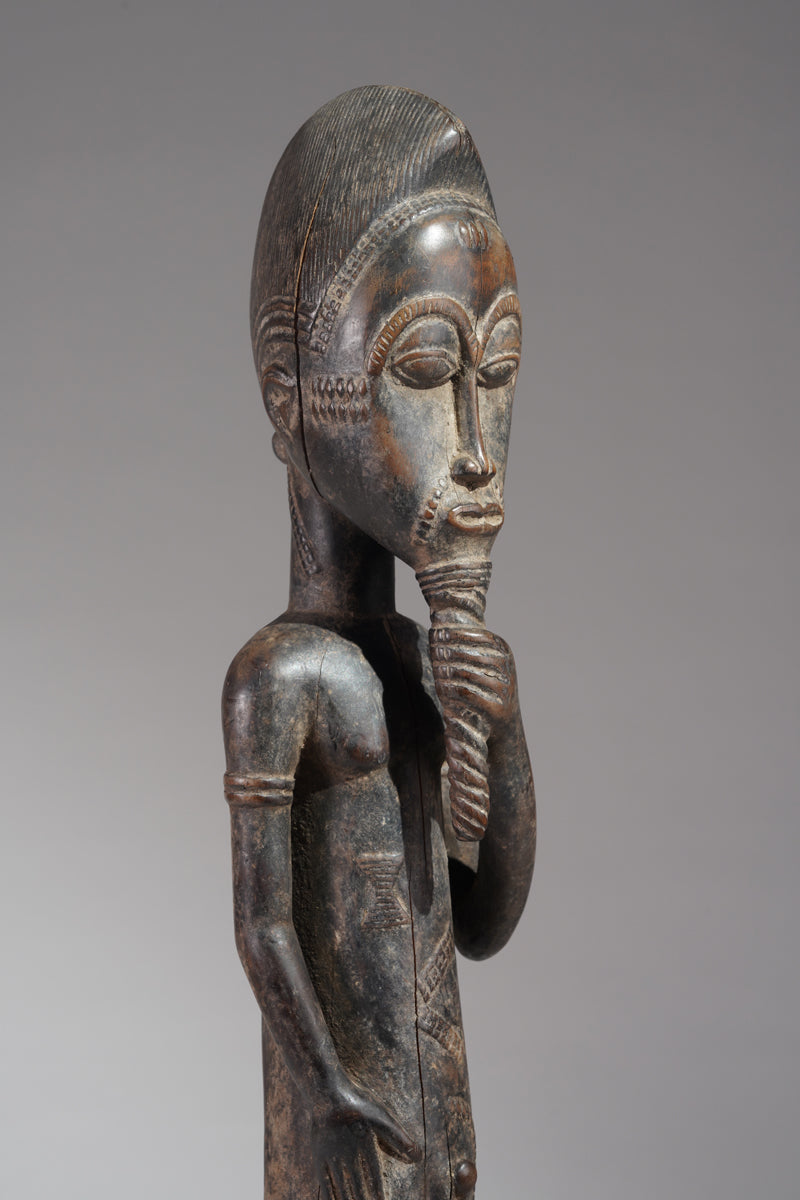 A Baule sculpture