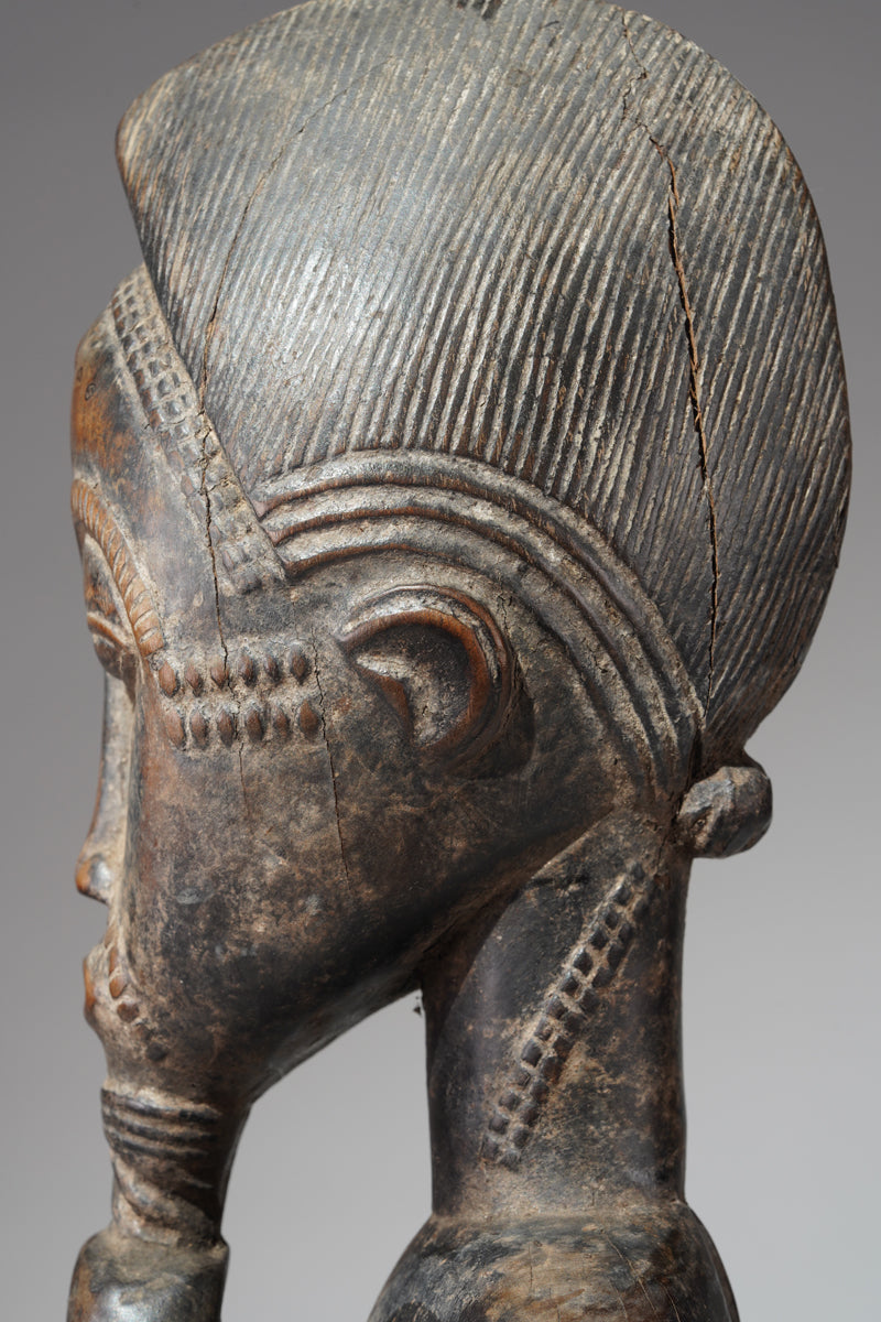 A Baule sculpture