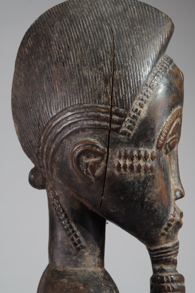 A Baule sculpture