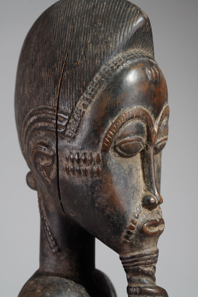 A Baule sculpture