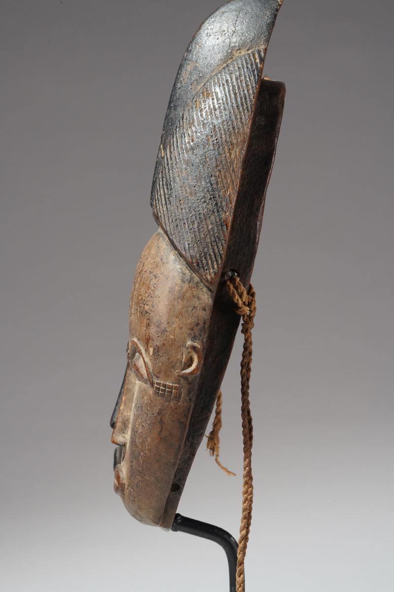 A double-head Baule mask