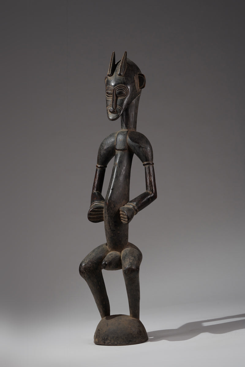 A male guardian figure of the Senufo