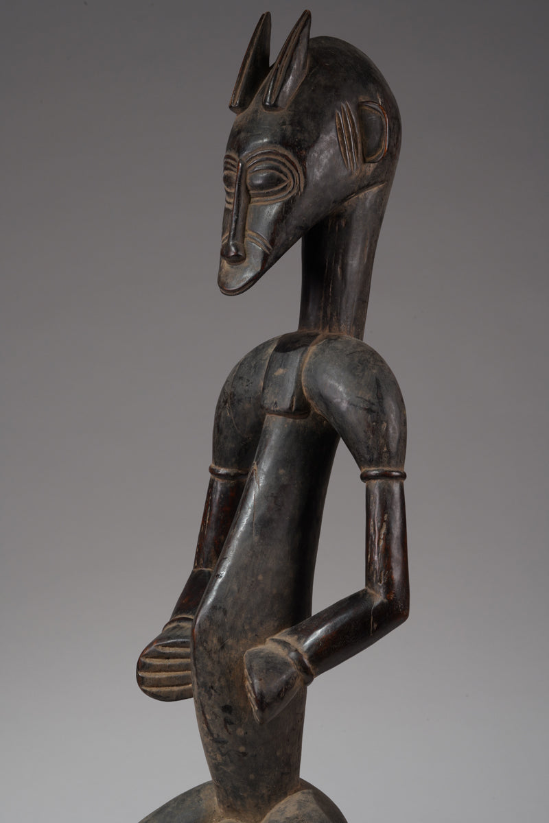 A male guardian figure of the Senufo