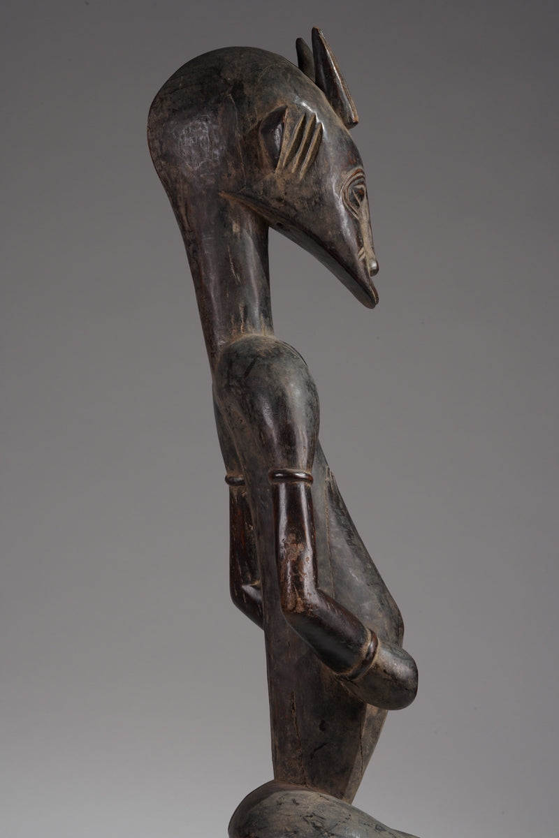 A male guardian figure of the Senufo