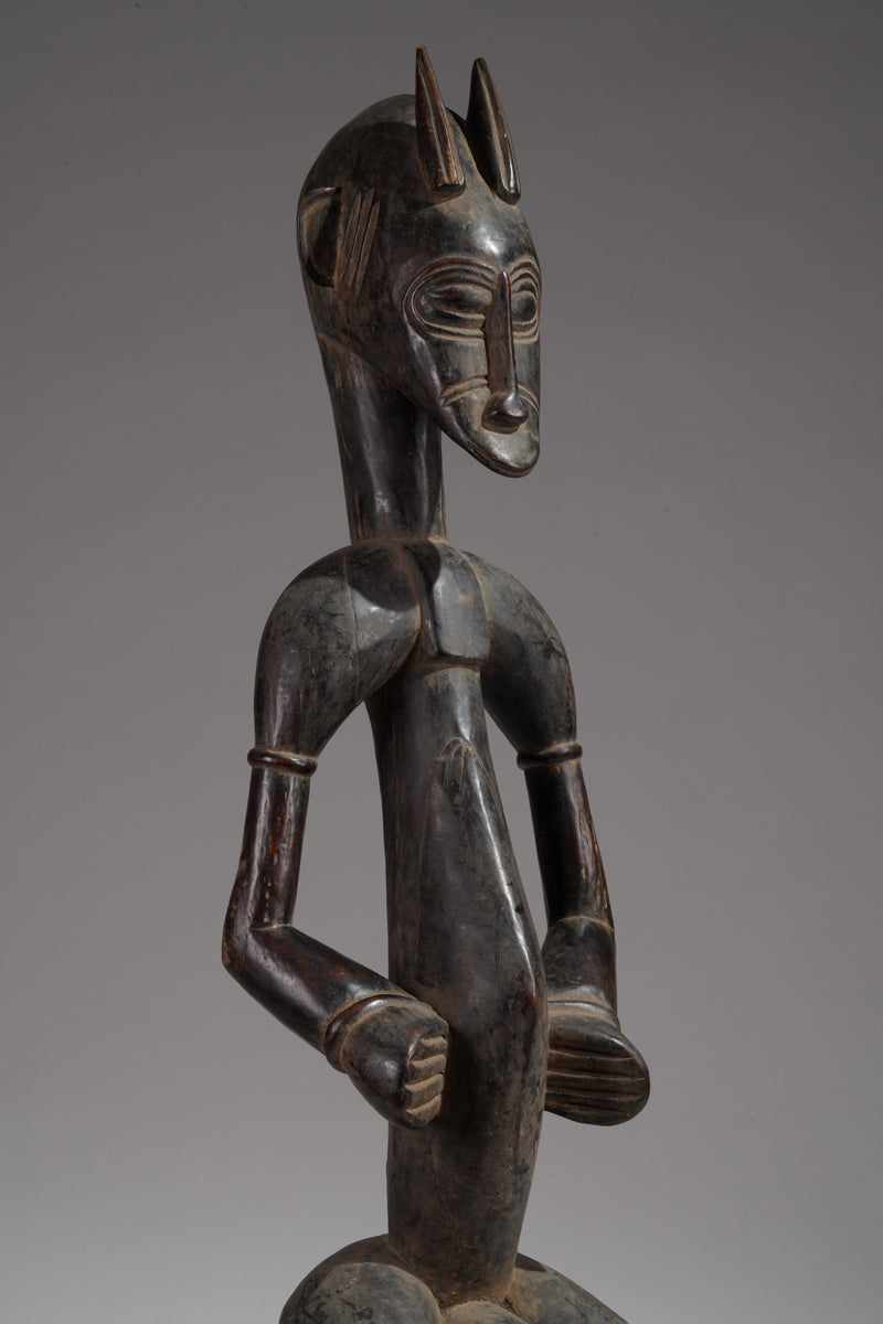 A male guardian figure of the Senufo