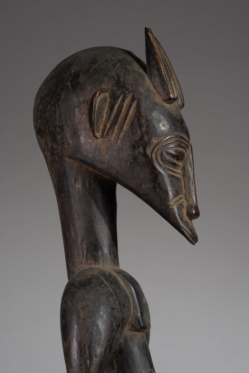 A male guardian figure of the Senufo