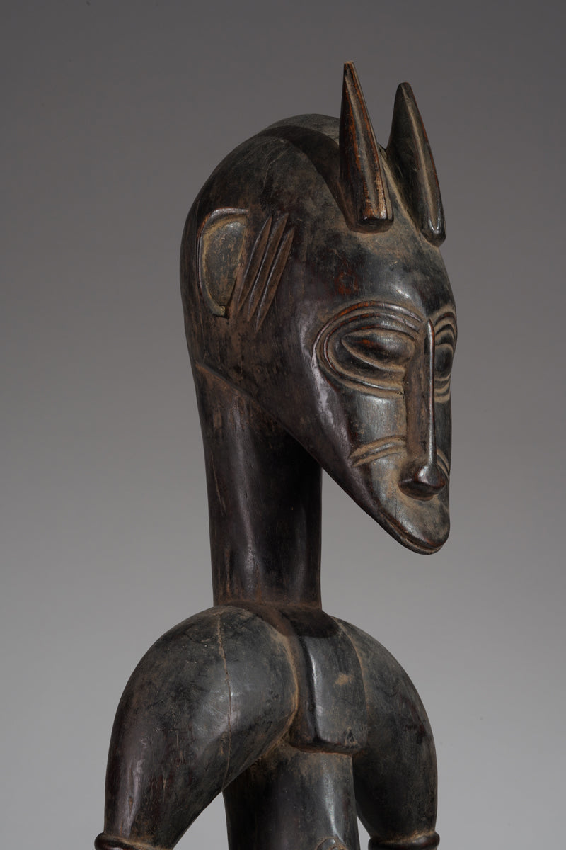 A male guardian figure of the Senufo