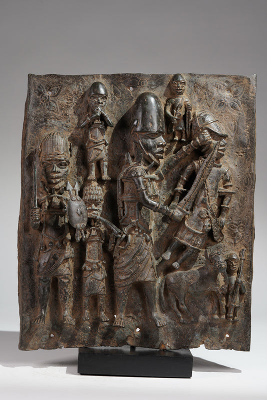 A plaque in the the style of Benin