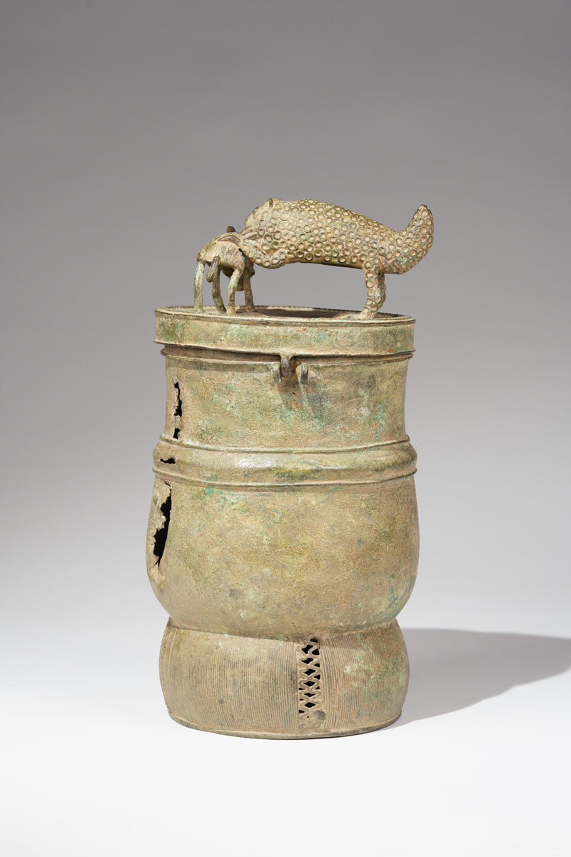 A fragmentary Akan Kuduo vessel