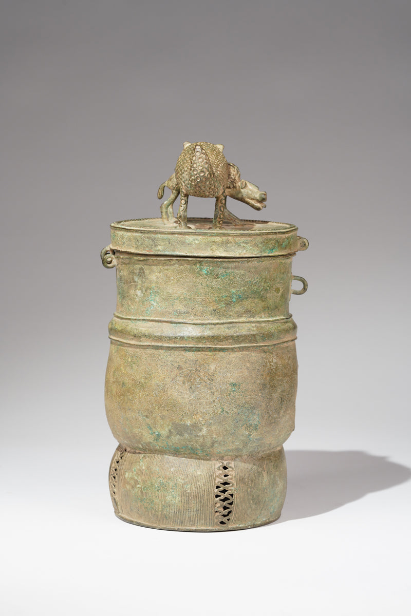 A fragmentary Akan Kuduo vessel