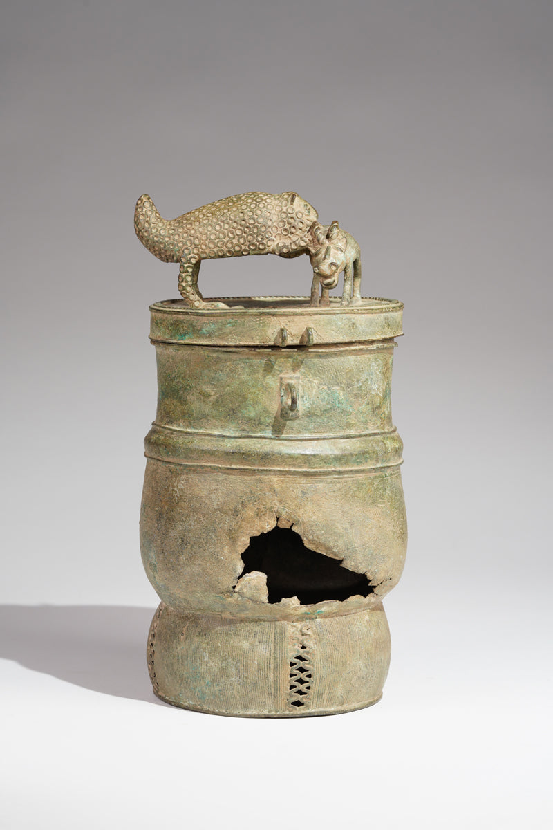 A fragmentary Akan Kuduo vessel