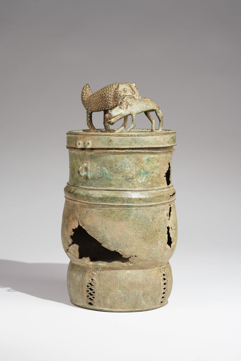 A fragmentary Akan Kuduo vessel