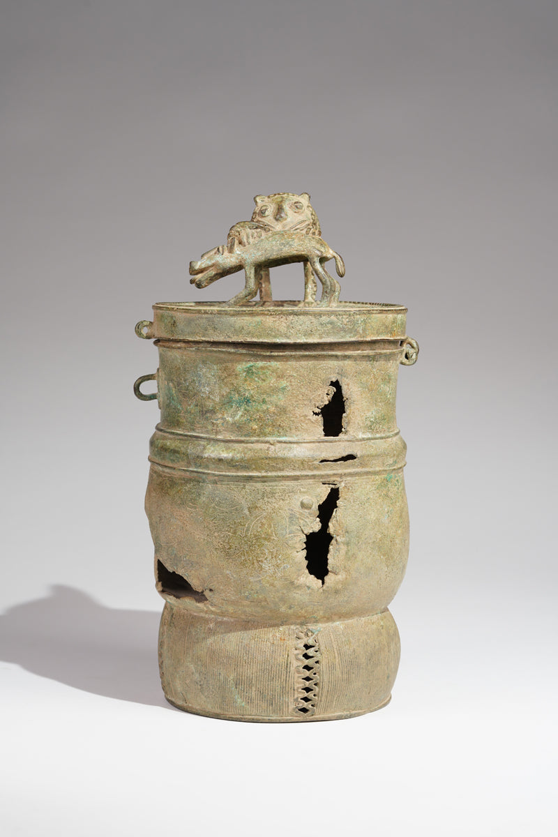 A fragmentary Akan Kuduo vessel