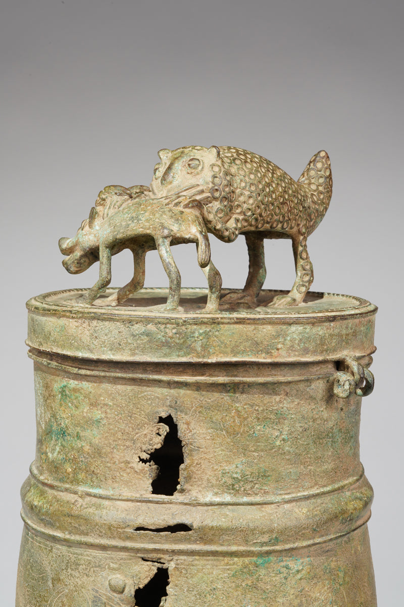 A fragmentary Akan Kuduo vessel