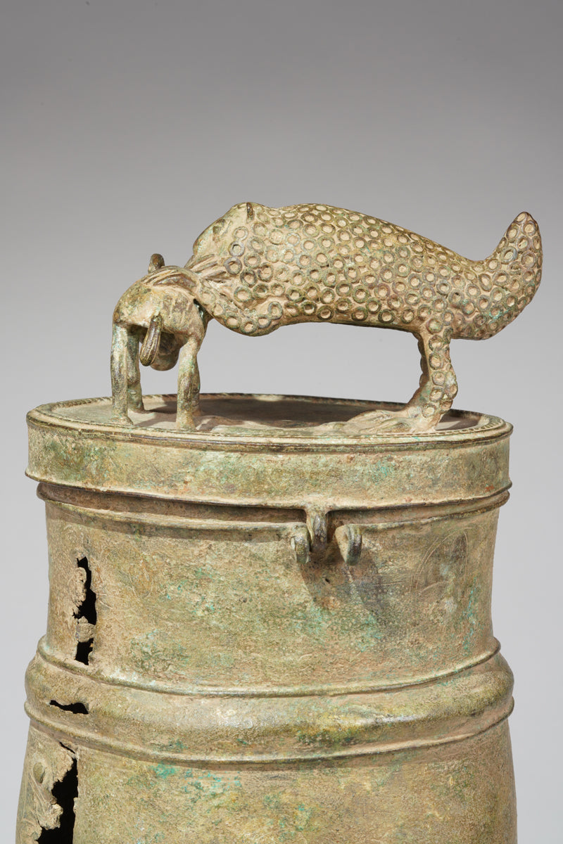 A fragmentary Akan Kuduo vessel