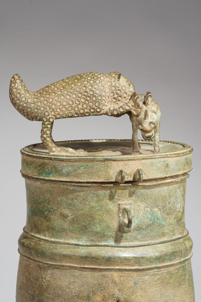 A fragmentary Akan Kuduo vessel