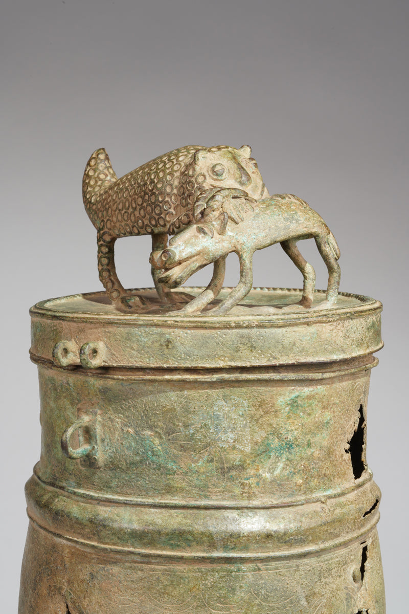 A fragmentary Akan Kuduo vessel