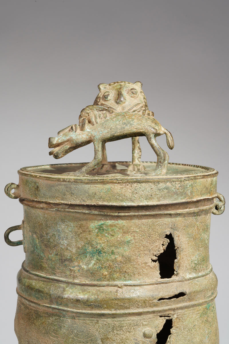 A fragmentary Akan Kuduo vessel