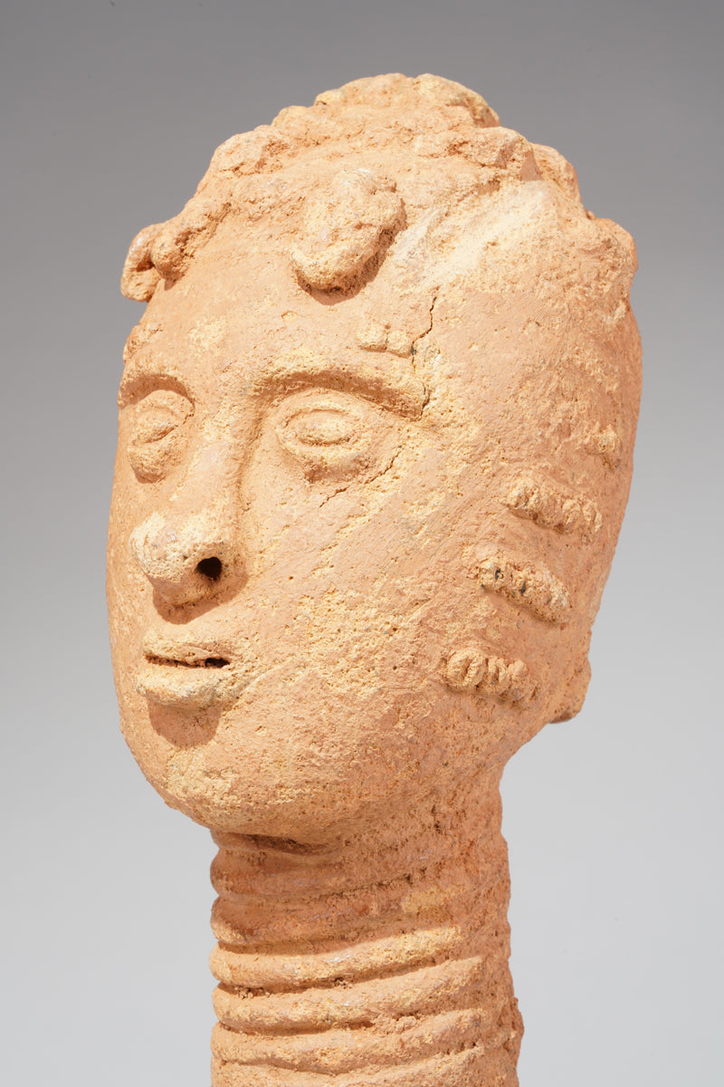 An Akan - Owin - terracotta head