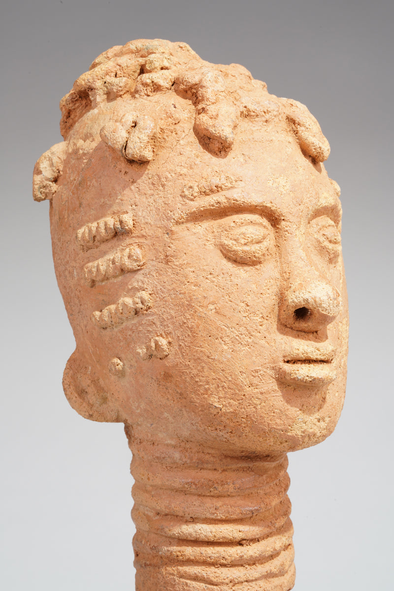 An Akan - Owin - terracotta head