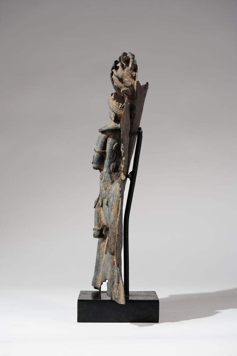 A fragmentary plate of a horseman