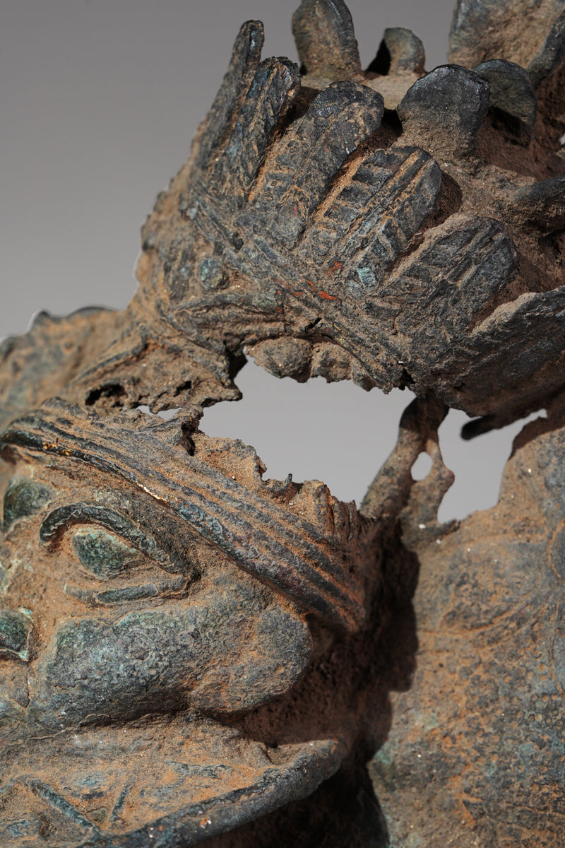 A fragmentary plate of a horseman