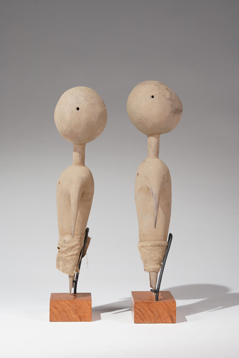 A Prampram sculptural couple