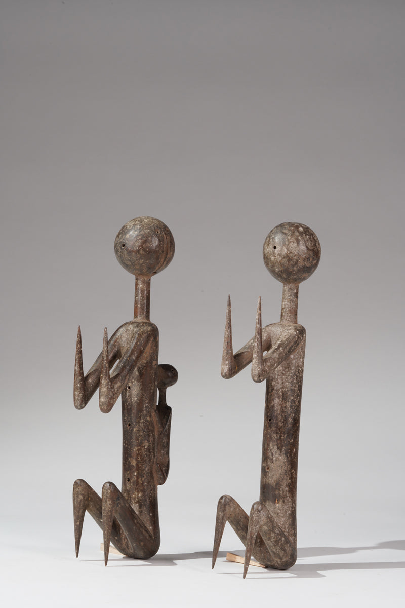 Two PramPram sculptures