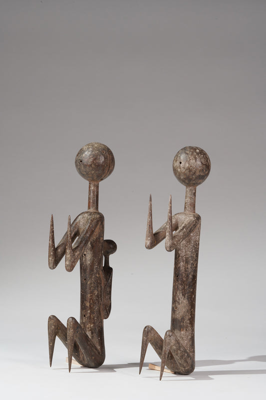 Two PramPram sculptures