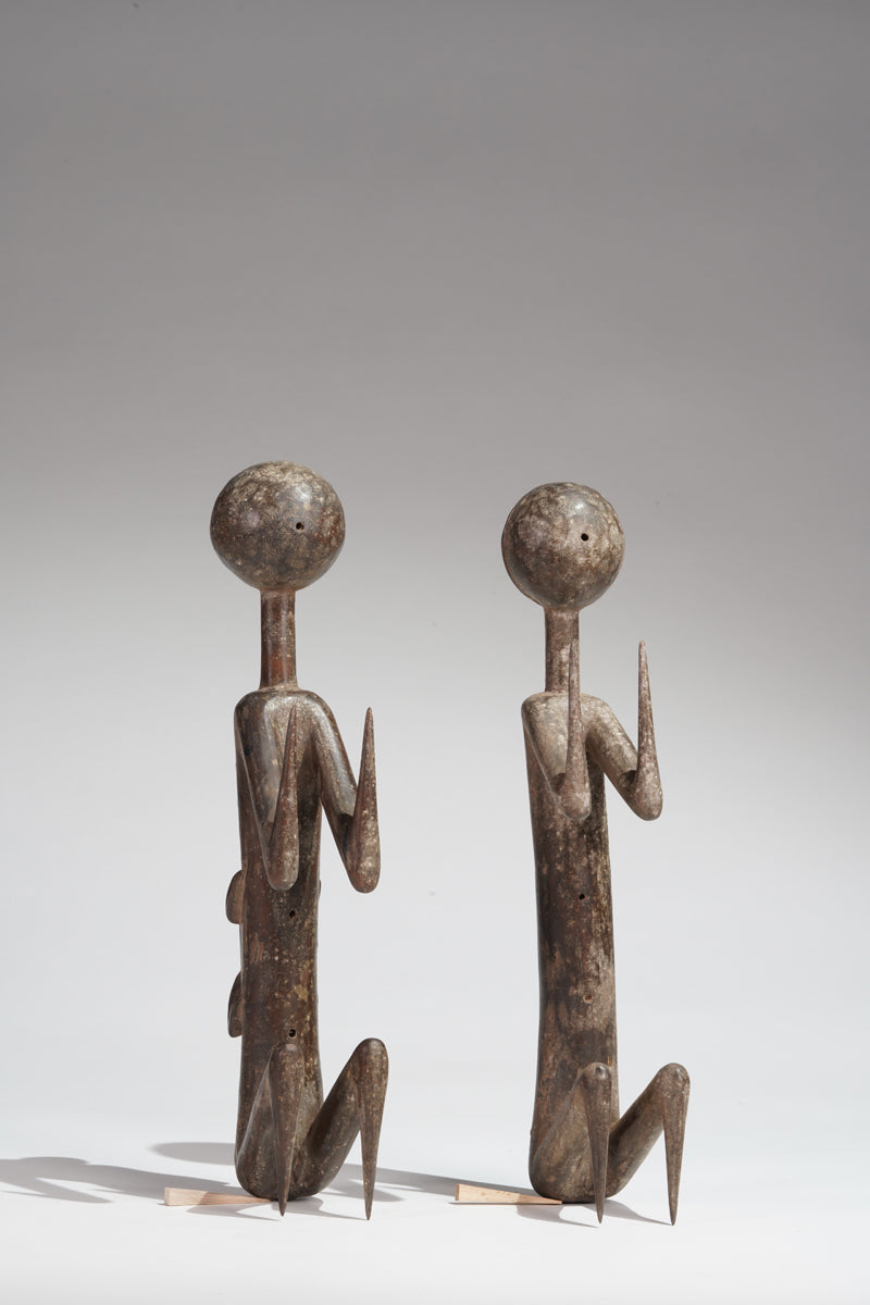 Two PramPram sculptures