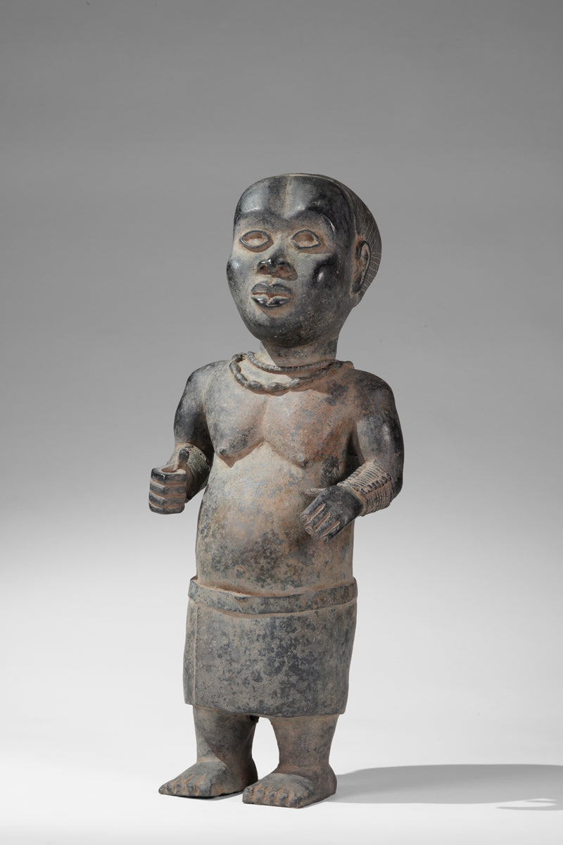 Two Esieku Figures