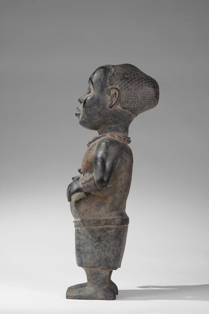 Two Esieku Figures
