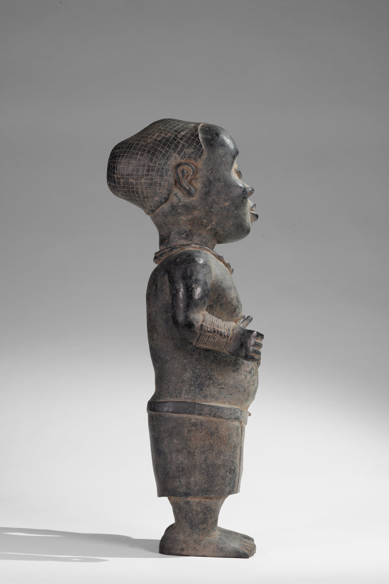 Two Esieku Figures