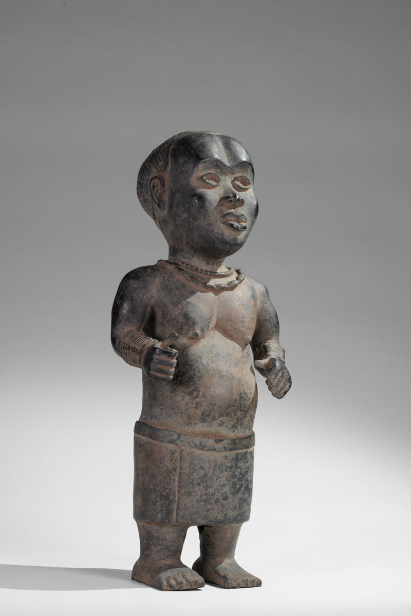 Two Esieku Figures