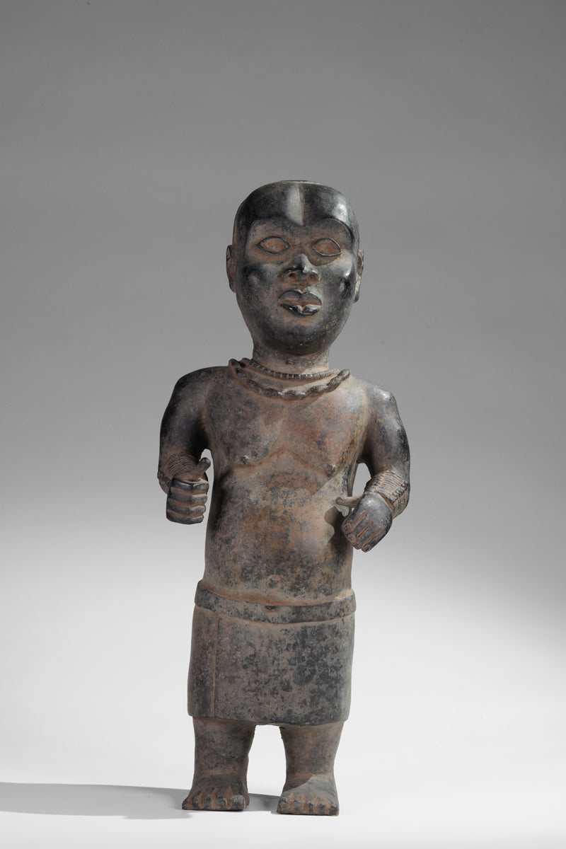 Two Esieku Figures