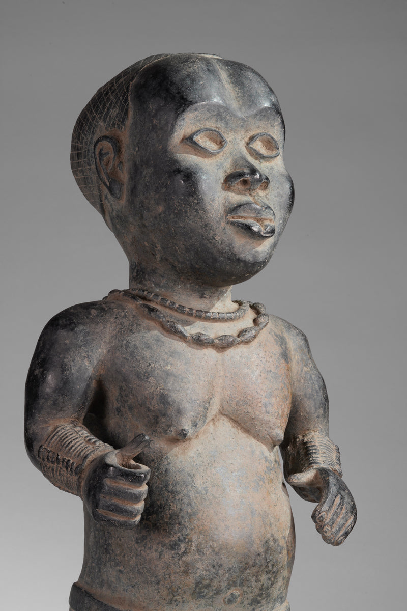 Two Esieku Figures