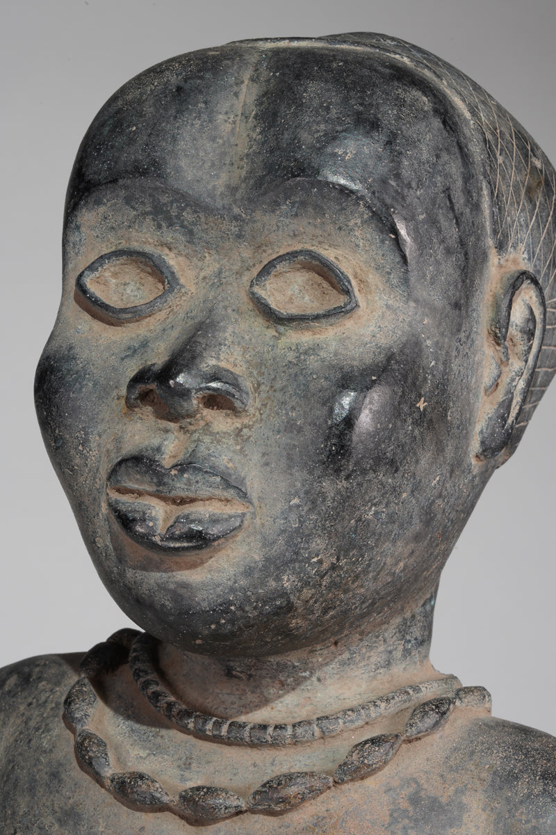 Two Esieku Figures