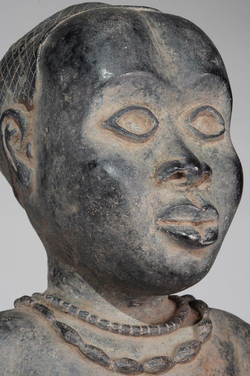 Two Esieku Figures