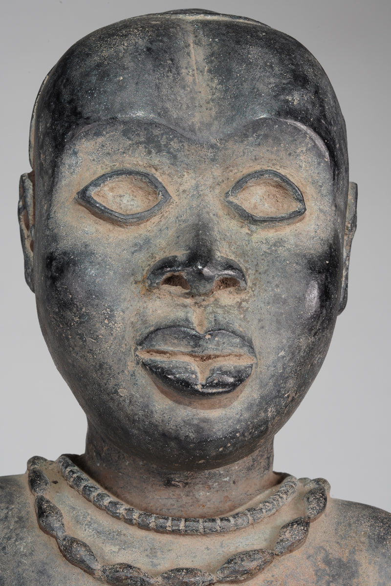 Two Esieku Figures
