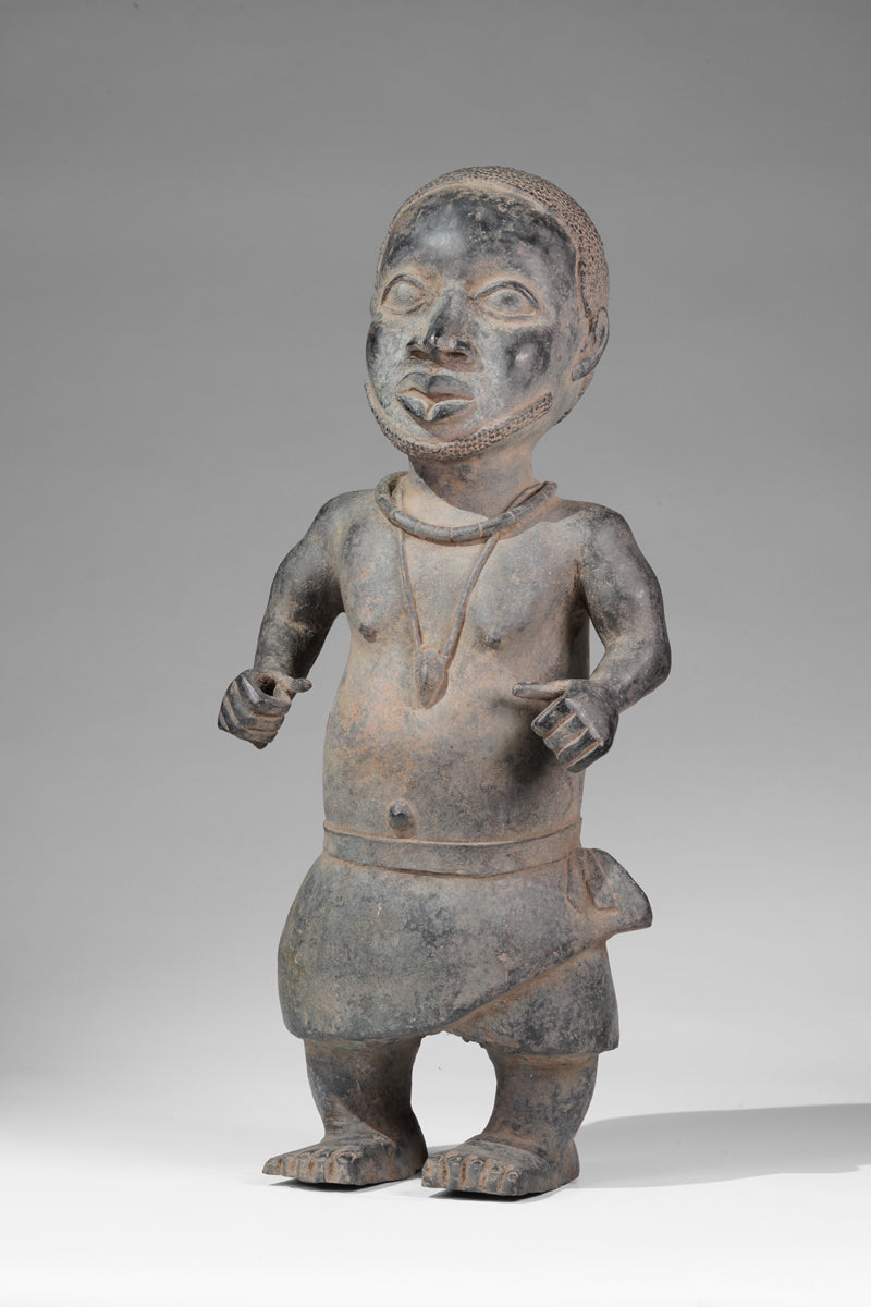 Two Esieku Figures