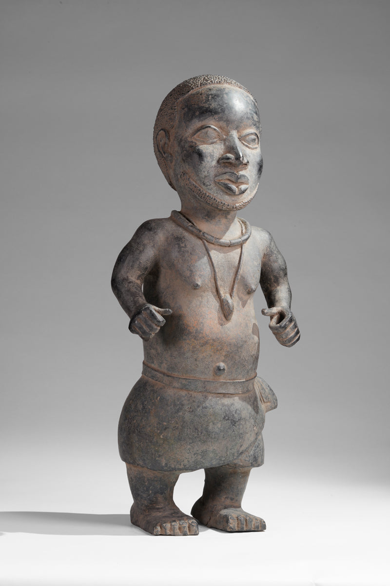 Two Esieku Figures