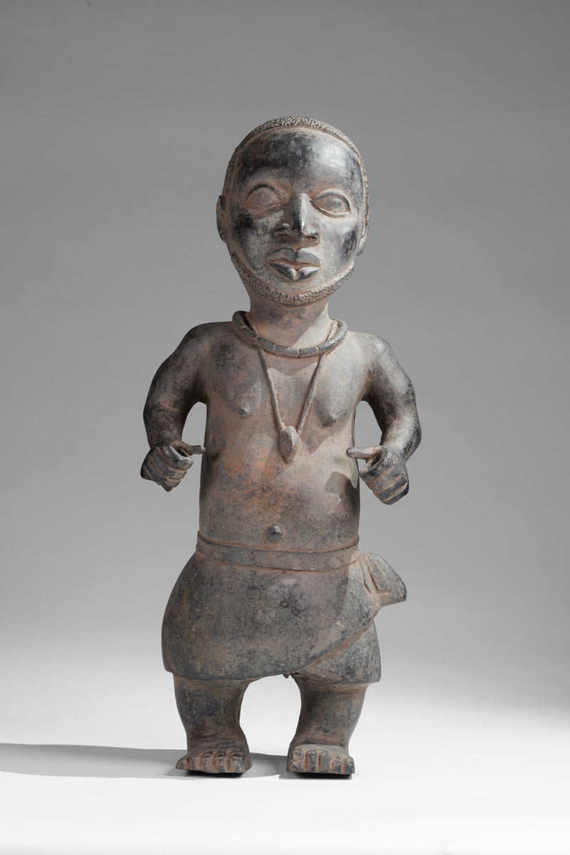 Two Esieku Figures