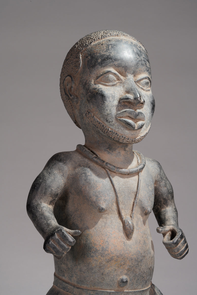 Two Esieku Figures